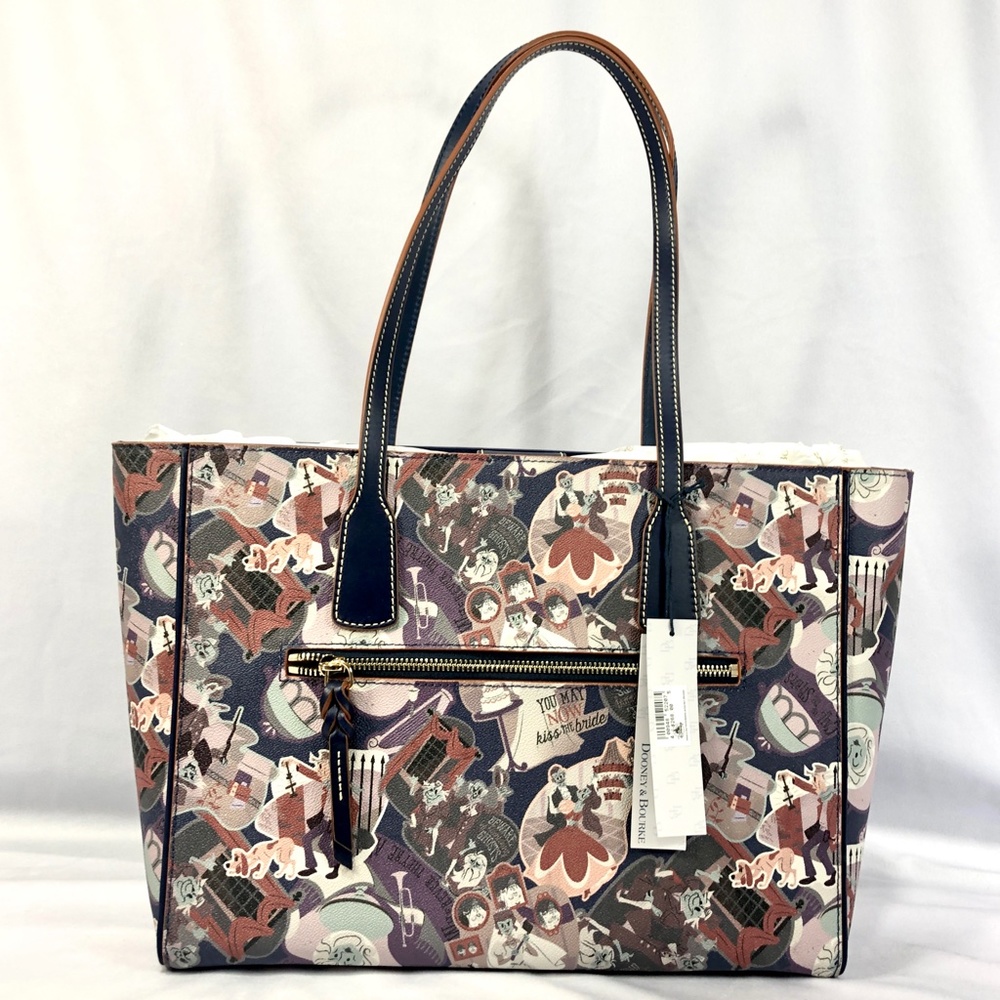 Disney Parks Dooney & Bourke The Haunted Mansion Satchel Purse Bag (A) - NEW - Picture 2 of 5